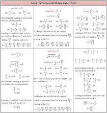 Solve Trig Equations Worksheet Awesome