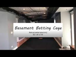 Basement Batting Cage