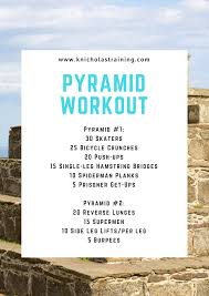 calorie torching pyramid workout