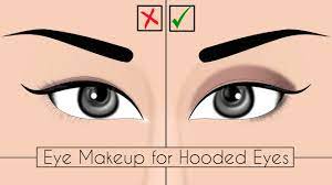 eye makeup for hooded and upturned eyes