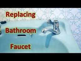 Replacing Bathroom Sink Faucet Diy