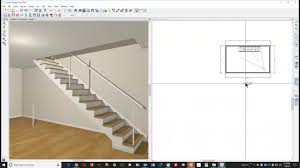 gl stair railings in home designer