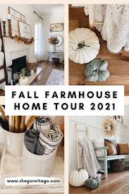 fall farmhouse home tour 2021 she