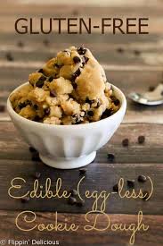 gluten free edible cookie dough egg