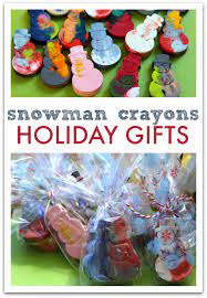 diy snowman crayons great cl