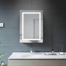 bathroom mirror with light and shaver