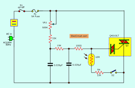 Dimmer Circuit Using Scr Triac Eleccircuit Com