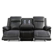 Leather Couch Set 5 Seater Recliner