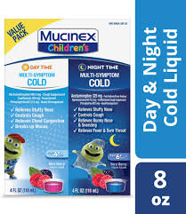 Childrens Mucinex Multi Symptom Cold Day Night Liquid
