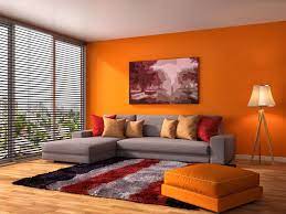 Burnt Orange Living Room