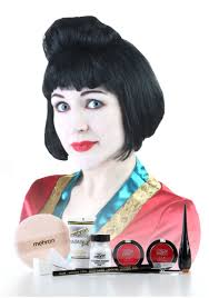 geisha makeup kit halloween