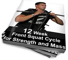 12 week front squat cycle strength