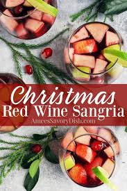 the best christmas sangria recipe amee