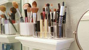 how to makeup in bathroom storables