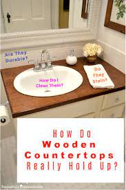 How Do Wooden Countertops Really Hold