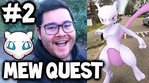 QUEST TO MEW #2 - Pokémon GO *RESEARCH* Gameplay & EX *MEWTWO RAID* IN POKEMON  GO! - YouTube