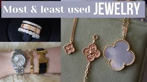 most and least used jewelry van cleef