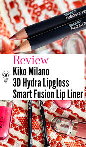 kiko smart fusion lip liner lipgloss
