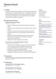 Best practice for cv writing. Waitress Resume Examples Writing Tips 2021 Free Guide Resume Io