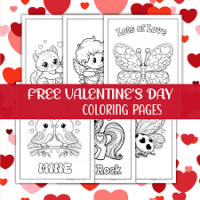 free valentine s day coloring pages for