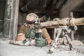 navy seal sniper stock photo by