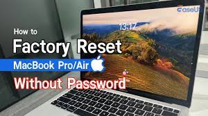 factory reset mac without pword