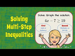 multi step inequalities grade 7 math