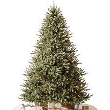 $33/mo - Finance Balsam Hill 4.5ft Premium Pre-lit Artificial Christmas Tree  'Traditional' Classic Blue Spruce with Clear LED Lights, Storage Bag, and  Includes Fluffing Gloves, and Extra Bulbs | Buy Now, Pay