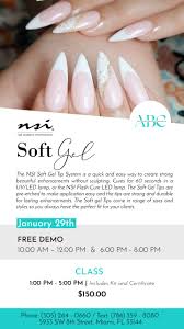 nsi soft gel tips demo and cl