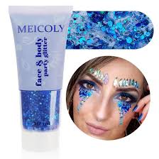 makeup sparkling body glitter gel