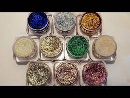 eyeshadow pressed glitter for