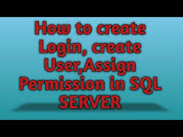 ign permission to user in sql server