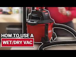 how to use a wet dry vac ace hardware