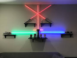I Wanted To Show Off My Lightsaber Wall