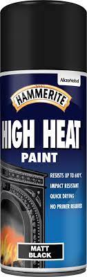 Hammerite Hi Heat Matt Black Aerosol