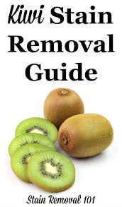 kiwi stain removal guide