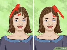 Deep side part a third way to hide your bangs is with a deep side part. How To Hide Bad Bangs Or Fringe With Pictures Wikihow