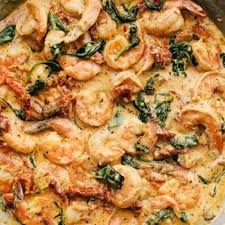 creamy tuscan garlic shrimp the