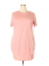 Details About Nwt Forever 21 Women Pink Casual Dress 2 X Plus