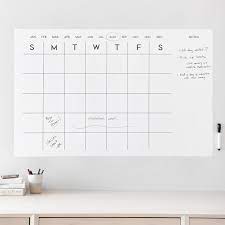 Dry Erase Calendar Decals Pottery