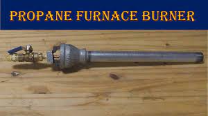 diy propane furnace forge burner no