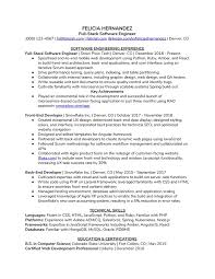 This type of resume is preferred. How To Write The Perfect Software Engineer Resume The Muse