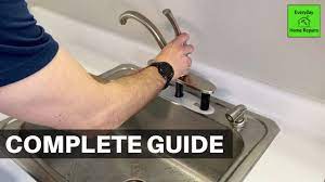 How To Install A New Delta Kitchen Faucet (Including Removal) - YouTube