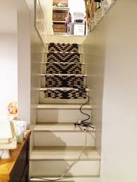 The Basement Stairs Runner Installed
