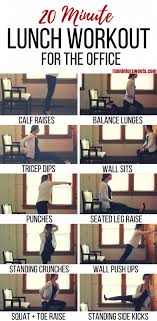 15 minute lunchtime workout 10