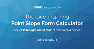 Point Slope Form Calculator