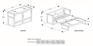 chest bed queen cube cabinet