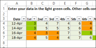 Excel Golf Scores Workbook