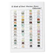 Stone Identification Chart Assorted Gemstone 52 Piece 12
