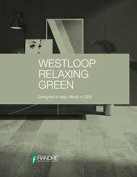 Westloop Collection Designed In Italy Made In Usa By